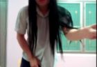 タイの男の娘が女子制服で手コキオナニーを自撮りｗｗｗ 画像